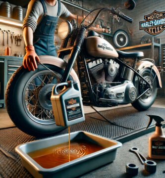 Harley cambio aceite