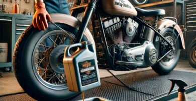 Harley cambio aceite